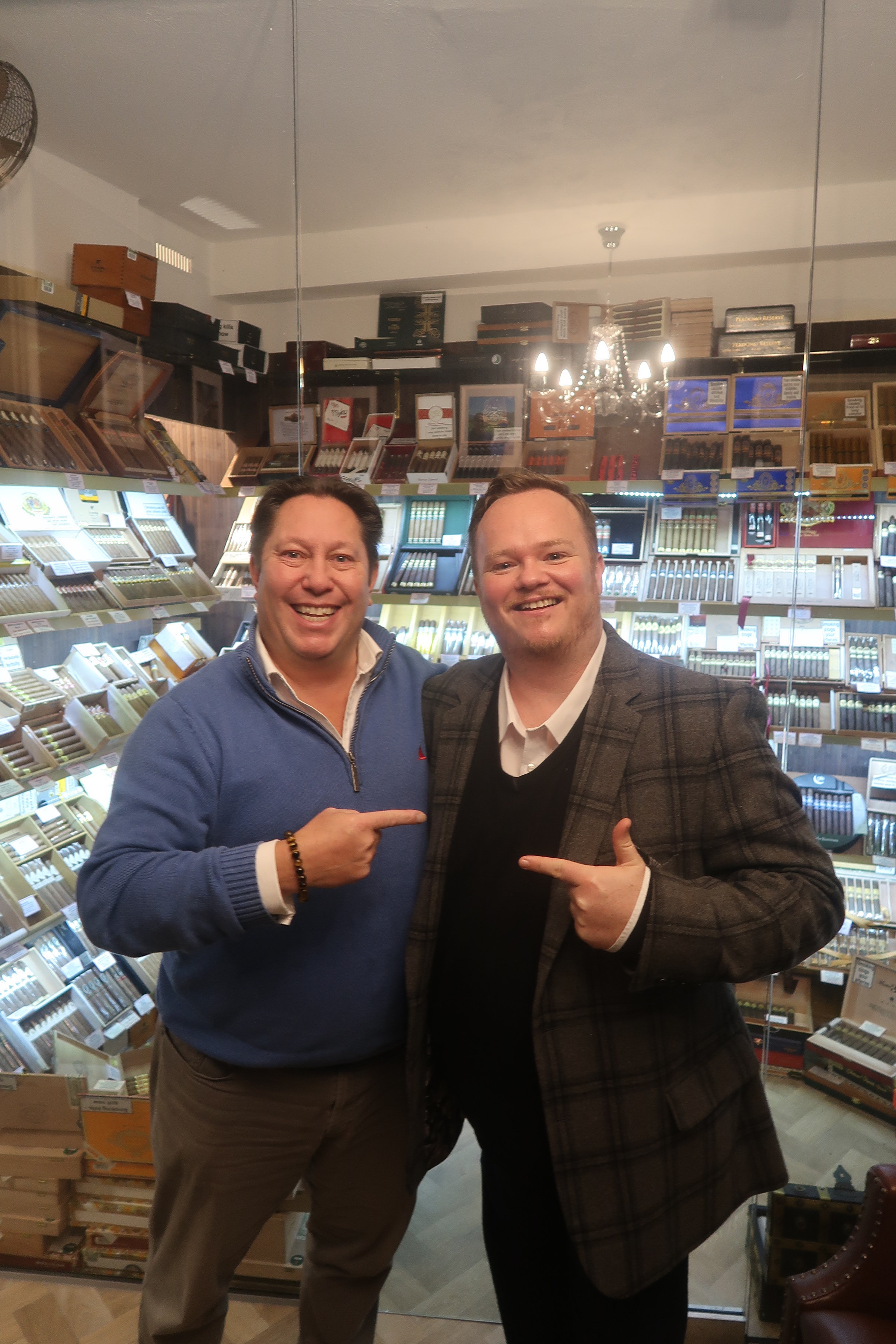 A visit to Surrey Cigars shop, sampling lounge and cigar night in Guildford