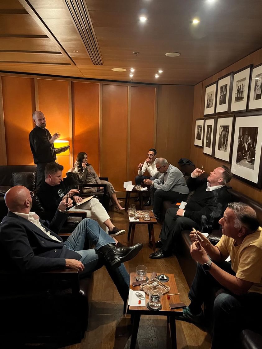 A visit to the Edward Sahakian Cigar Shop & Sampling Lounge at the Bvlgari Hotel, London