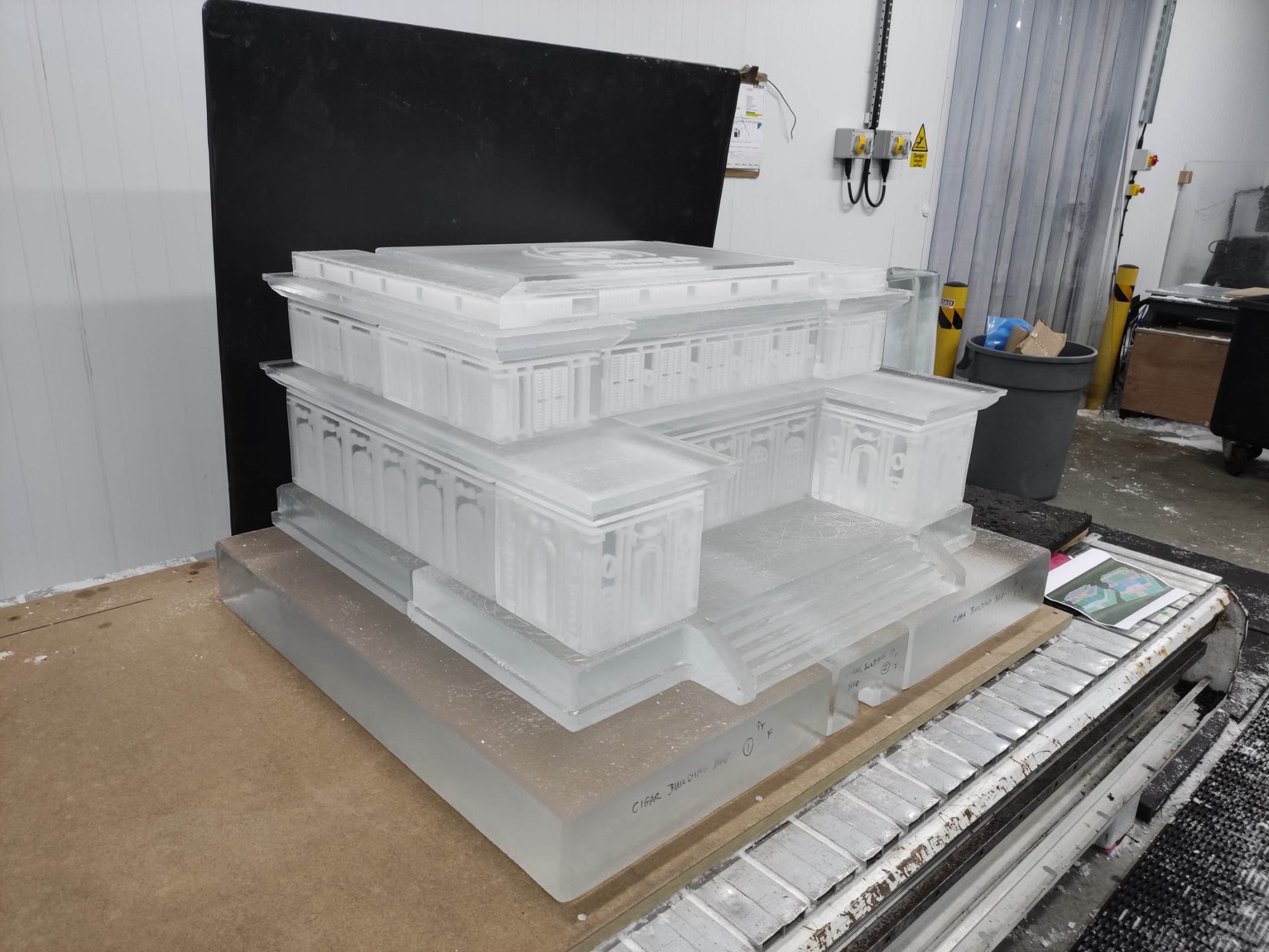 How the El Laguito cigar factory was recreated in 600kg of ice for Cohiba’s 60th Anniversary